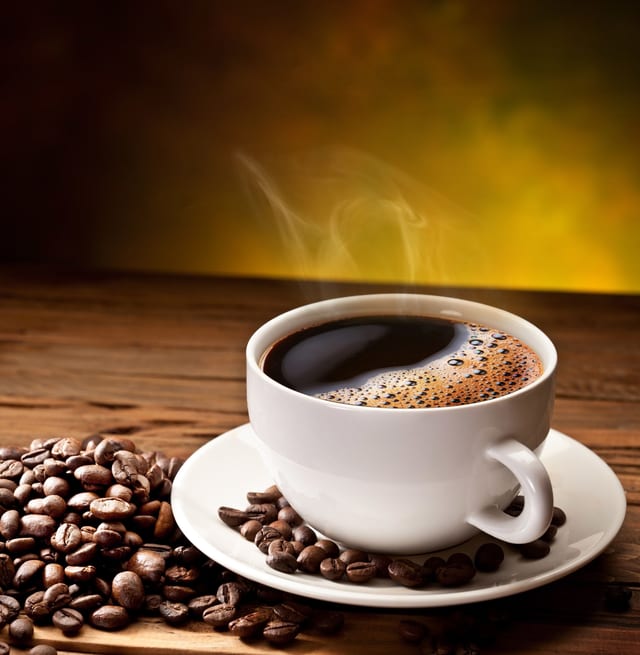 Regular or Decaf Coffee.