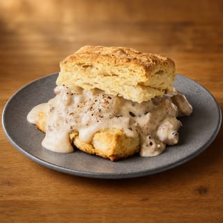 1 Biscuit with Gravy